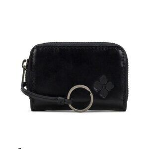 Patricia Nash Zip Around Wallet Black Brand New